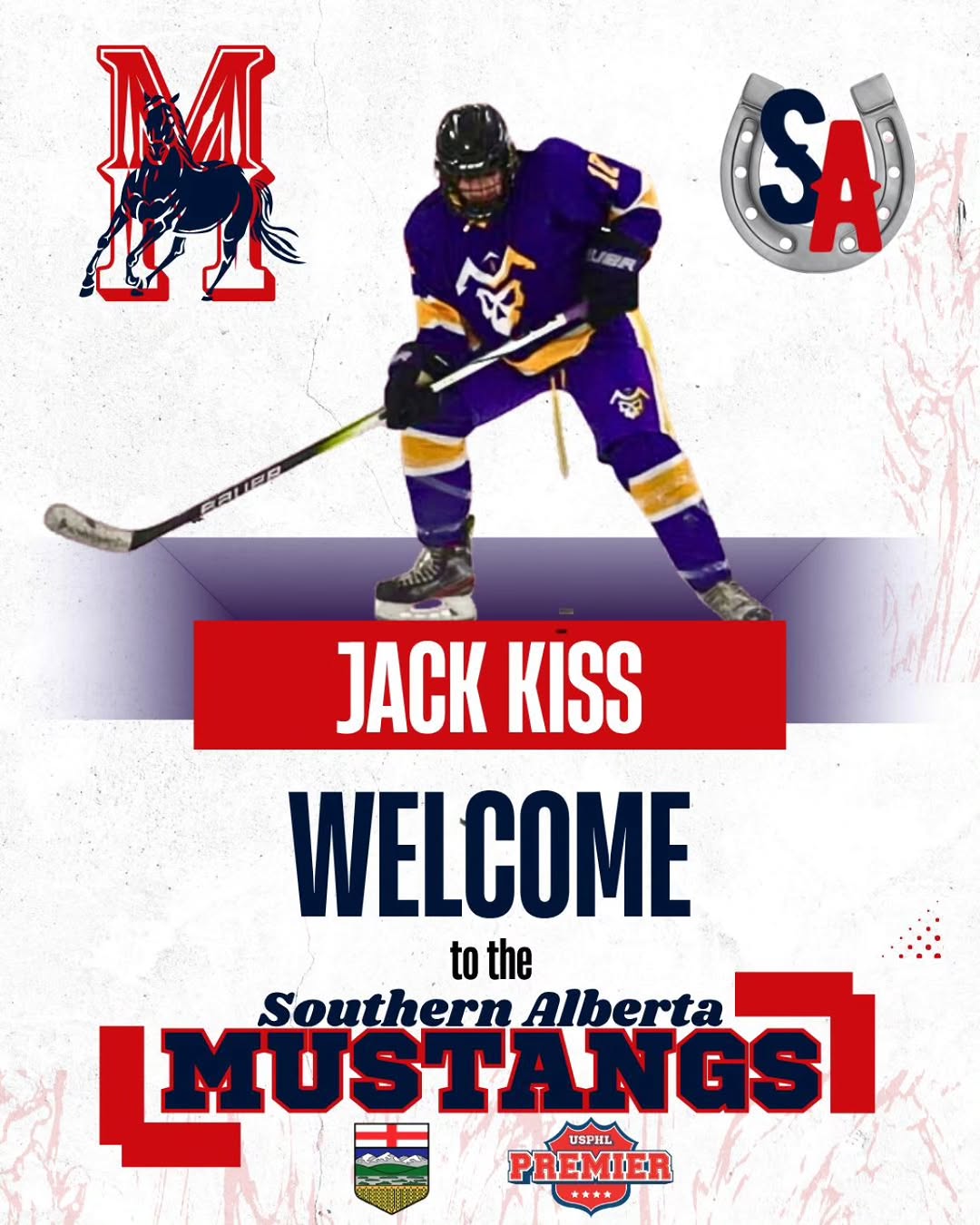 Welcome to the Mustangs, Jack Kiss.